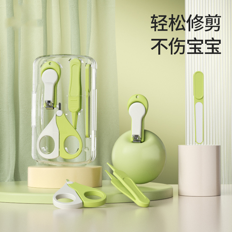 Набор ножниц для ногтей для новорожденных и детей Ножницы для ногтей с защитой от защемления