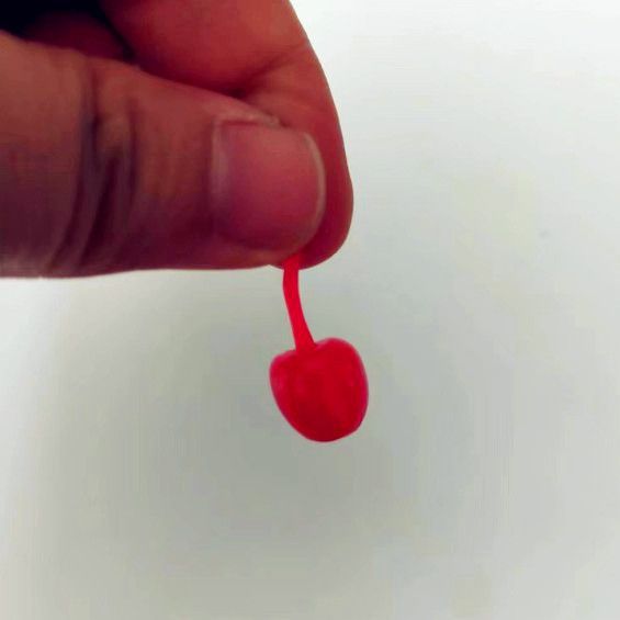 Factory direct small cherry simulation three-dimensional Cherry mini fruit cream glue DIY food play cake accessories