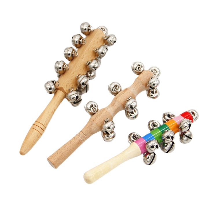 Factory Sold Colorful Bolls Rainbow Bolls Wooden Hand-cranked Ling 13 Bolls 21 Bolls Kindergarten Teaching Aware
