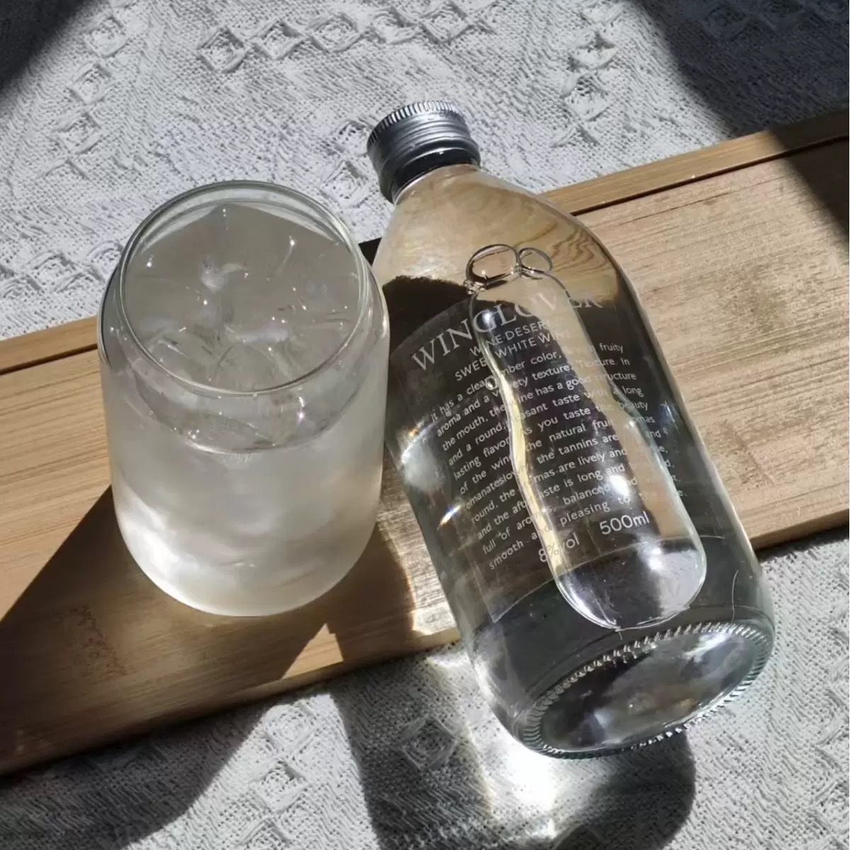 Cold Brew Coffee Glass Bottled Beverage Empty Bottle Juice Bottle Ice Drip Salt Water Tea Bottle Milk Tea Juice Sealed Bottle