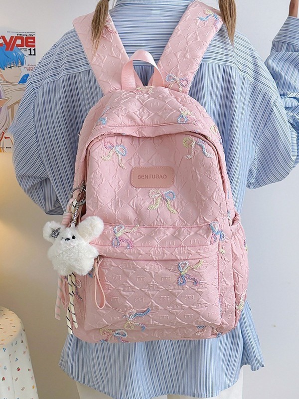 Schoolbags for Junior High School Girls Ins Style 2025 New Niche High-Value Backpacks Large-Capacity Backpacks Shoulder Bags for Women