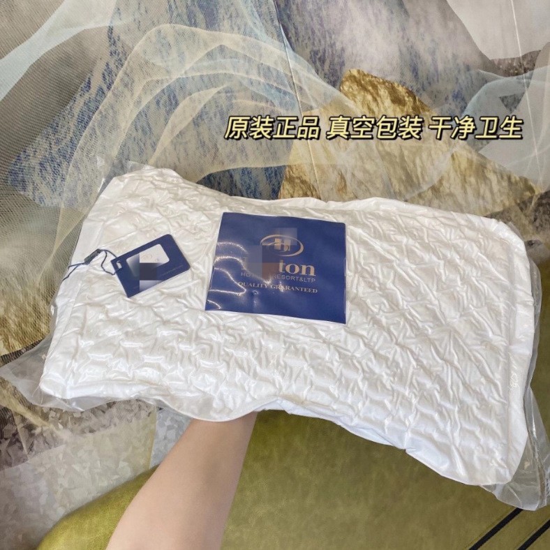 Hilton Latex Pillow Wholesale Natural Latex Pillow Core Massage Neck Protection Children Latex Pillow Student Gift Pillow Core