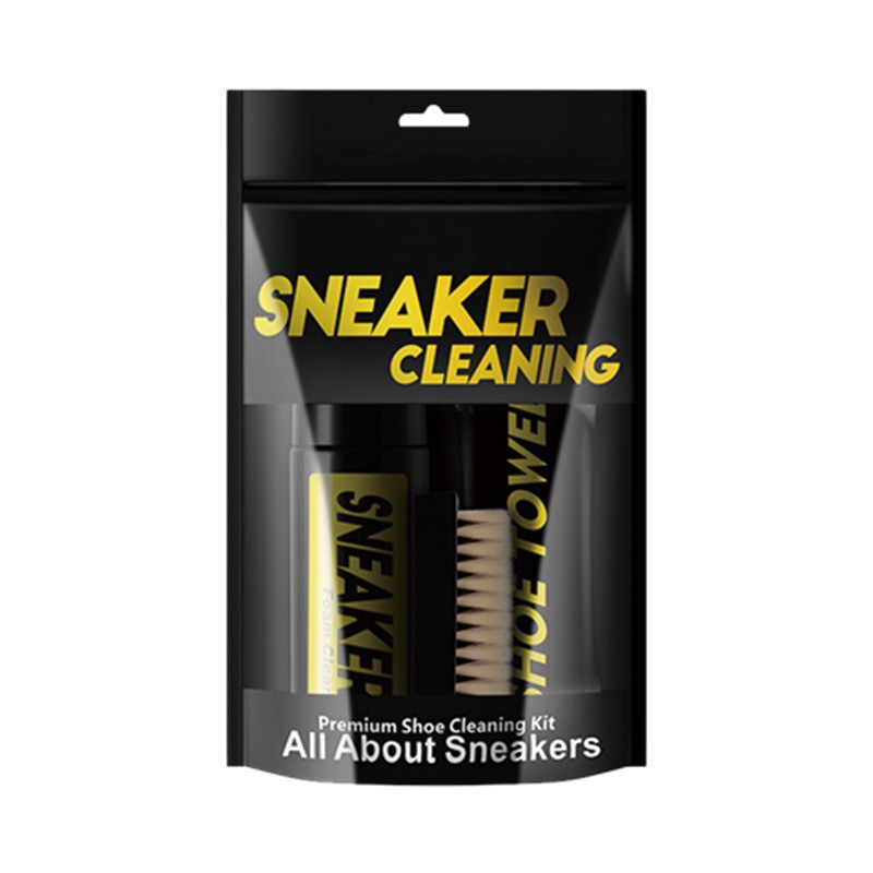Набор для чистки спортивной обуви, машина для сухой чистки белой обуви, трехкомпонентный набор для полировки обуви