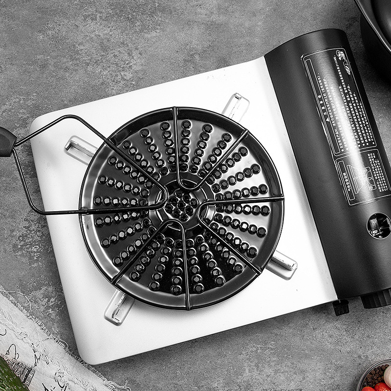 Heat conduction pad gas stove auxiliary heating pad children's milk pot enamel anti-Coke heat conduction plate non-slip pad baking bread pad