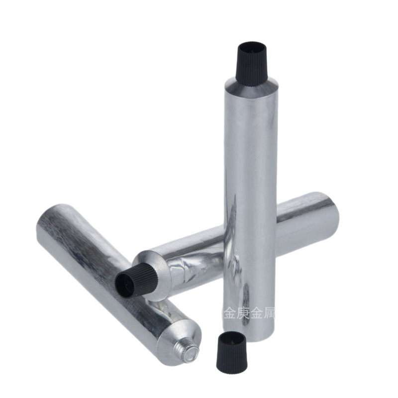 Universal Pure Aluminum Tube Packaging Glass Glue Moisturizing and Moisturizing Packaging Material Toothpaste Tube Pigment Tube Cosmetic Aluminum Hose
