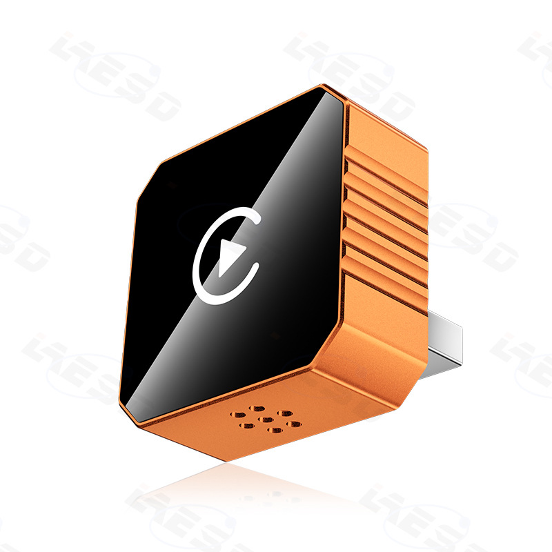 Hot Selling Wired to Wireless Carplay Box Orange Smart Car-Machine Interconnection Android Autocarplay Box