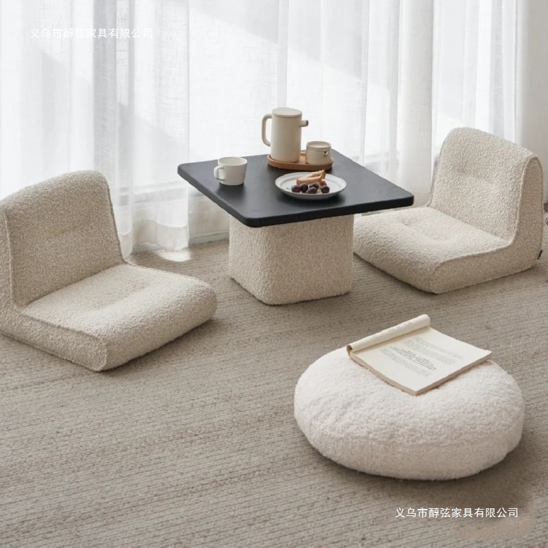 Татами кофейный стол из массива дерева, маленький стол для балкона, японский чайный стол