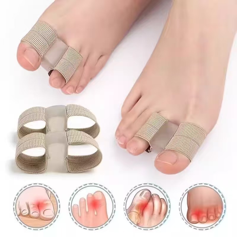 Toe Corrector Toe Separator Big Toe Foot Correction Thumb Valgus Corrector Can Be Worn with Shoes for Men and Women
