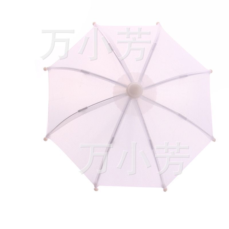 Motorcycle Small Umbrella Toy Umbrella Decoration Ultra-small Umbrella Photography Props Umbrella Baby Cartoon Small Umbrella Pure Color Stand Umbrella