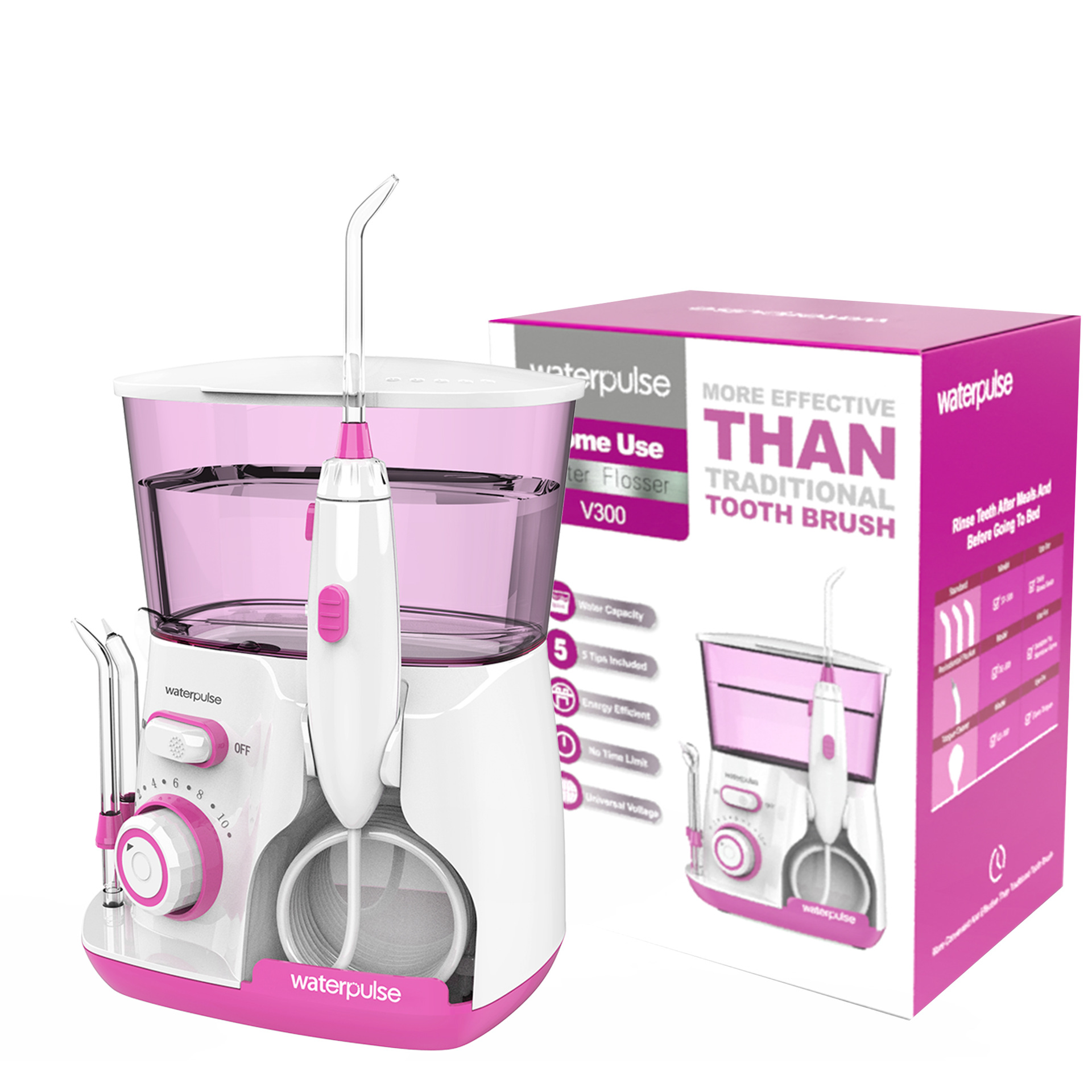 Amazon Cross-Border Waterpulse Teeth Rinser, Household Electric Water Flosser, Tooth Cleaner