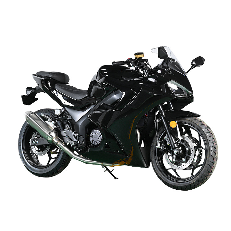 Export Dk200 Brand New Fuel Motorcycle Sports Car Single-Cylinder Double-Cylinder Outdoor Road Racing Imitation Racing Motorcycle Manufacturer