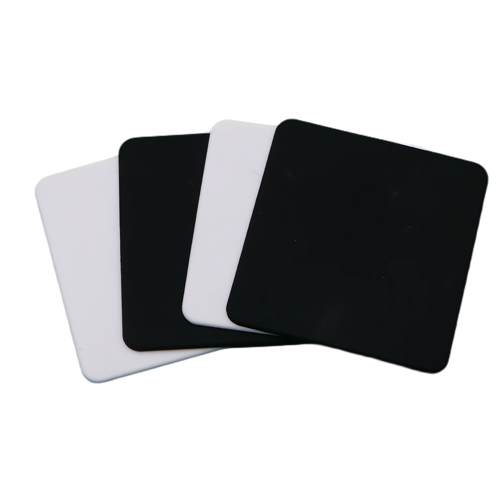 Customized Die-Cut Black Silicone Rubber Gasket with Grid Pattern, Anti-Slip, Self-Adhesive, Round Gasket with Adhesive Backing