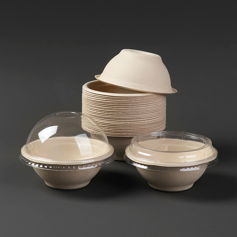 Bowl for Sugarcane Pulp, Hot Pot Dipping Sauce Bowl, Ice Cream Bowl, Tasting Bowl, Sauce Snack Bowl, Dessert Bowl, Disposable Paper Bowl