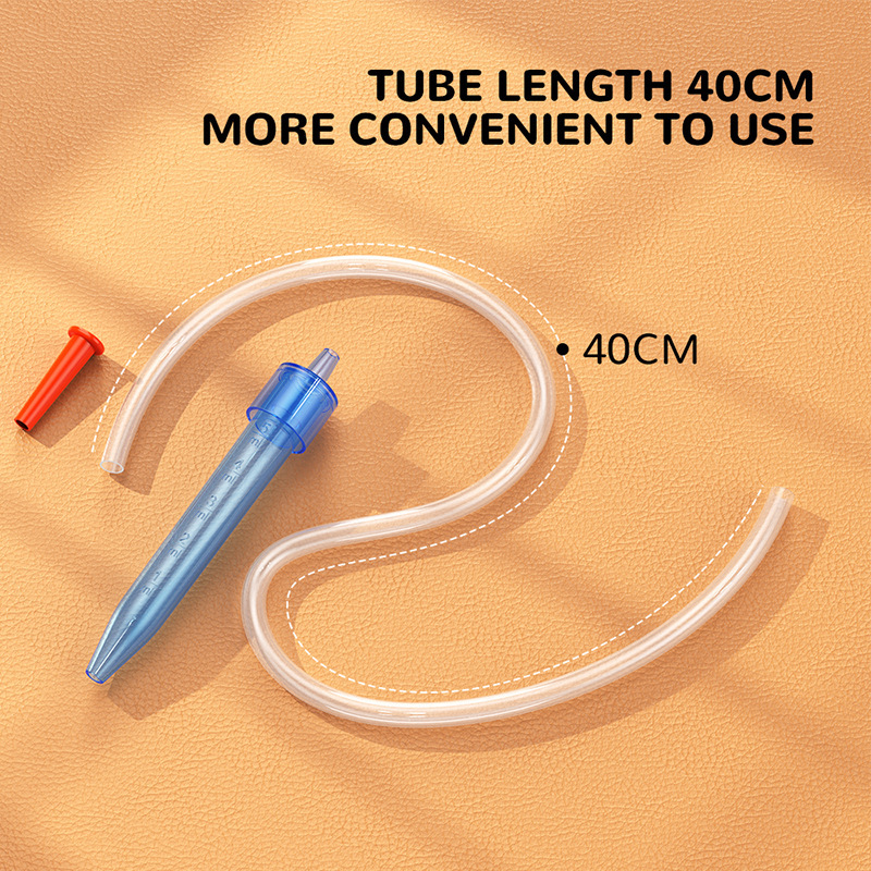 Oral Suction Nasal Aspirator Baby Nasal Aspirator Catheter Nasal Aspirator Baby Cleans Snot and Prevents Reflux with Filter Cotton