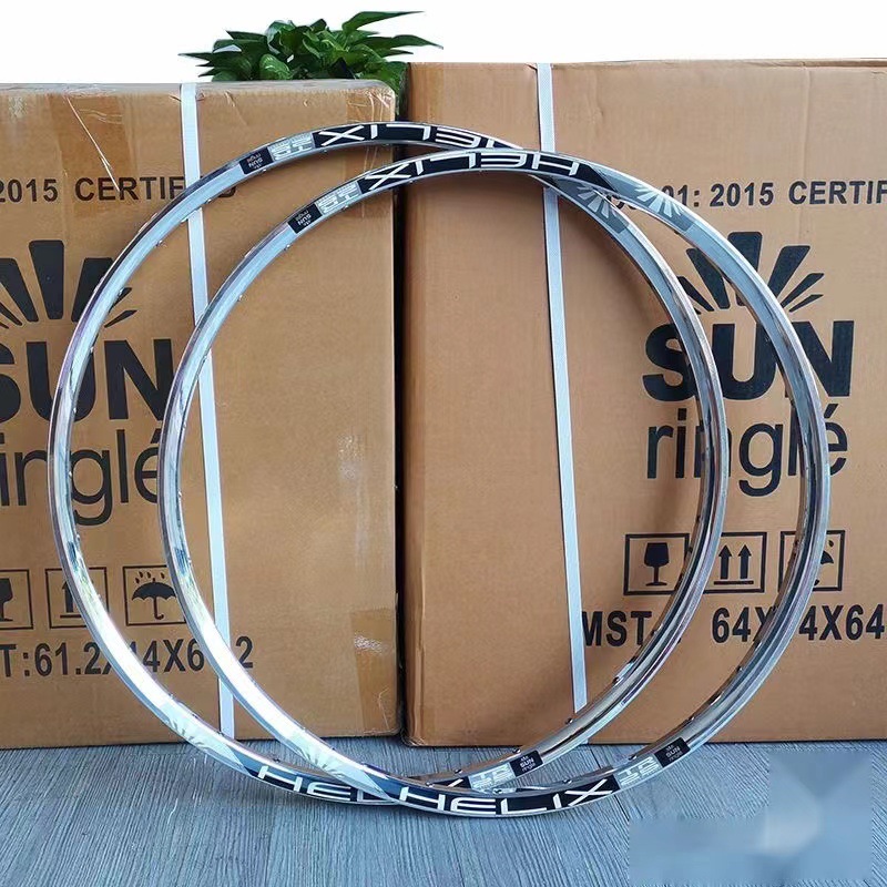 Кросс-бордерный Sun sunringleHELIX TR25 обод для горного велосипеда сварочный сопло серебро 26/27.5 дюйма дисковый тормоз
