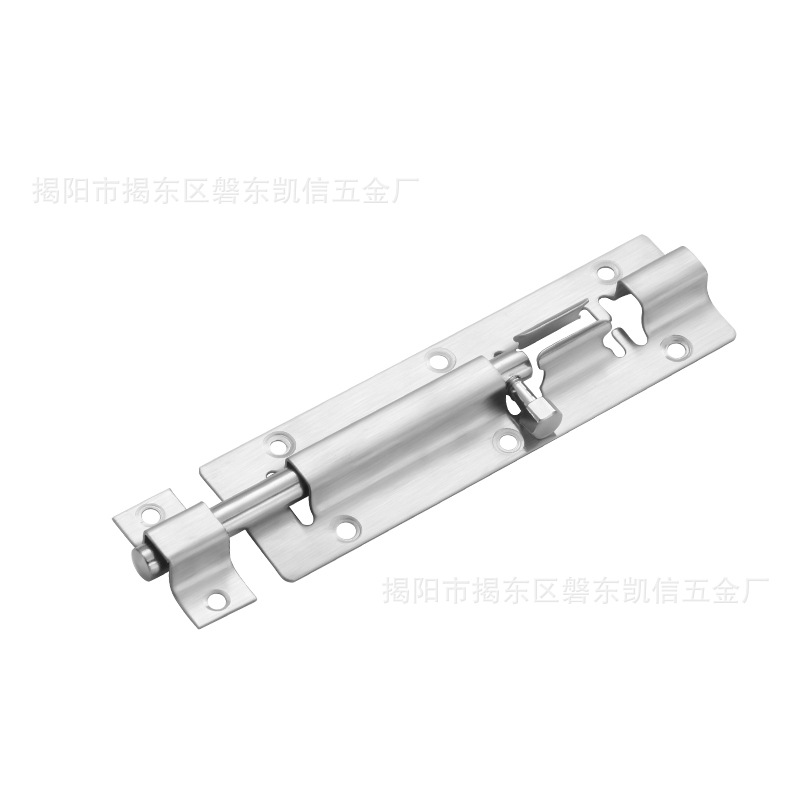 Stainless Steel Latch Door Bolt Bathroom Wooden Door and Window Anti-Theft Latch Lock Thickeneded Surface-Mounted Old-Fashioned Small Square Latch