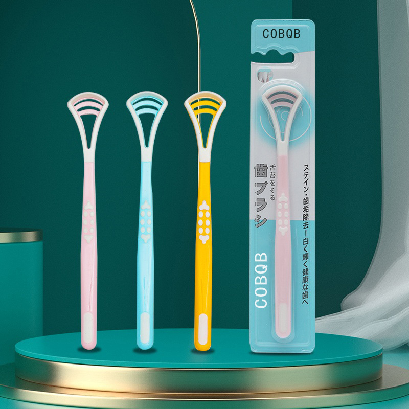 Очиститель языка Щетка для языка Многофункциональный скребок для языка Силиконовый скребок для языка Двусторонний скребок для языка