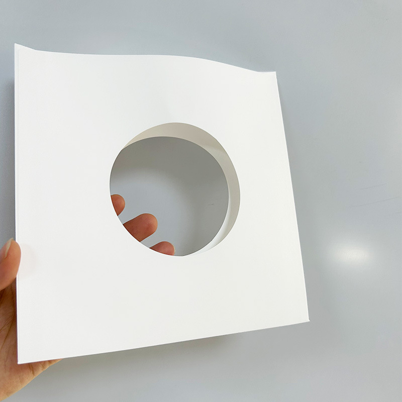 Lp Vinyl Record Bag 7-Inch 10inch 12inch Paper White Black Red Kraft Paper Record Cd Disc Protective Cover