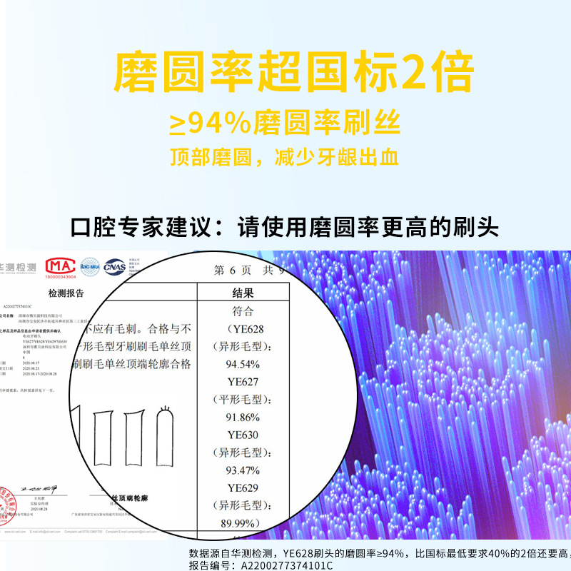 Suitable for Oralb Oral B Electric Toothbrush Head Manufacturer Wholesale Rotating Replacement Io Toothbrush Head Soft Bristles Round Head