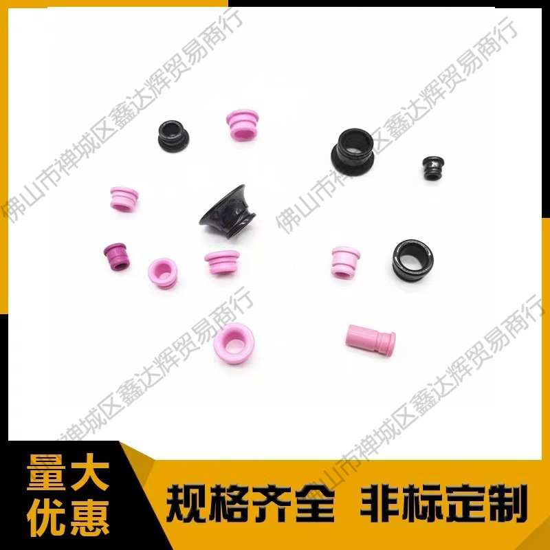 Ultra-Wear-Resistant Threaded Ceramic Eyelet, Textile Ceramic Ring with Threaded Snap Ring Slot, Ceramic Eyelet Outer Diameter 2-45 Complete