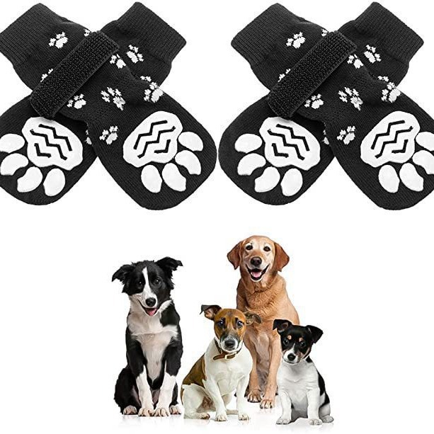 Cross-border Explosions Pet Socks Foot Cover Cat Dog Socks Outdoor Non-slip Waterproof Footwear Large and Small Dog Dog Shoes