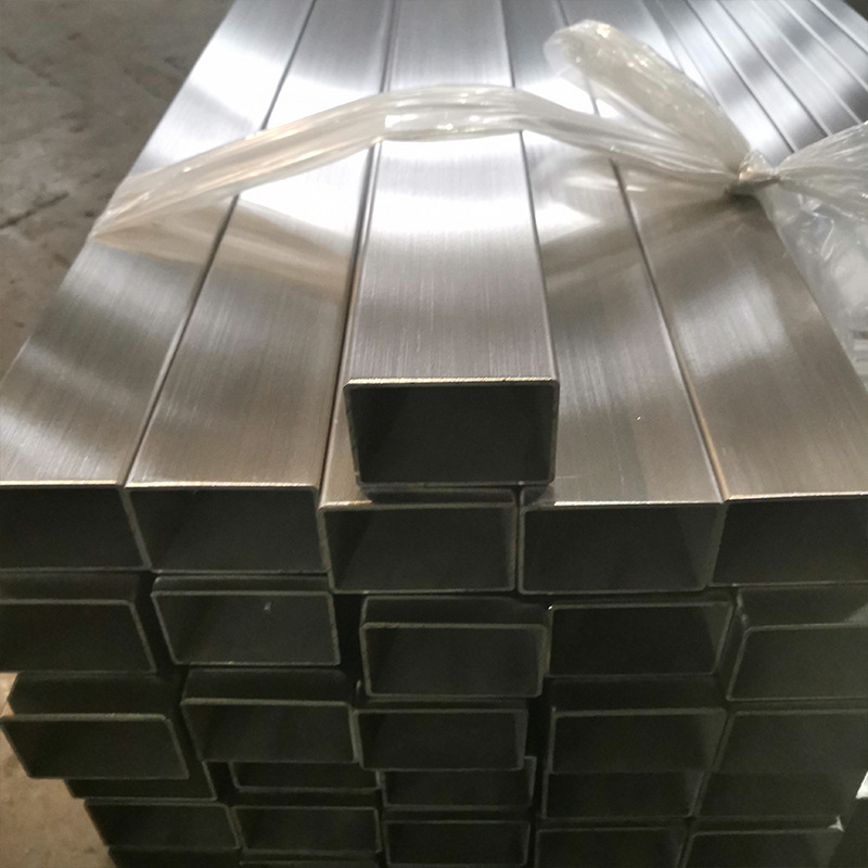 304 Stainless Steel Square Tube 316 Square Tube 201 Stainless Steel Square Tube Polished Brushed Stainless Steel Square Tube Hollow Tube