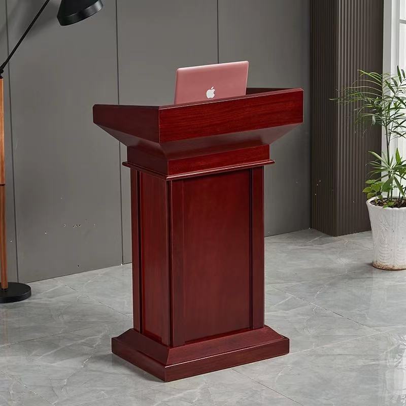 Трибуна, стол для приветствия, приемный стол, стол ведущего из массива дерева, стол для выступлений в церкви, стол для клятвы в конференц-зале