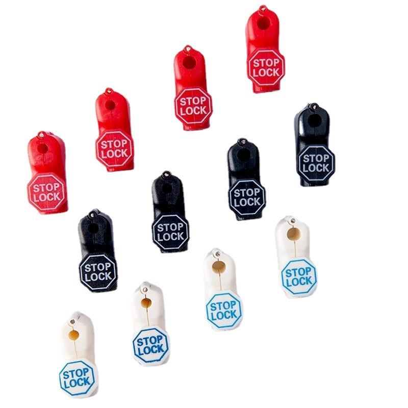 Mobile phone accessories shelf Hook Lock small red lock supermarket shelf anti-theft hook lock hook anti-theft lock