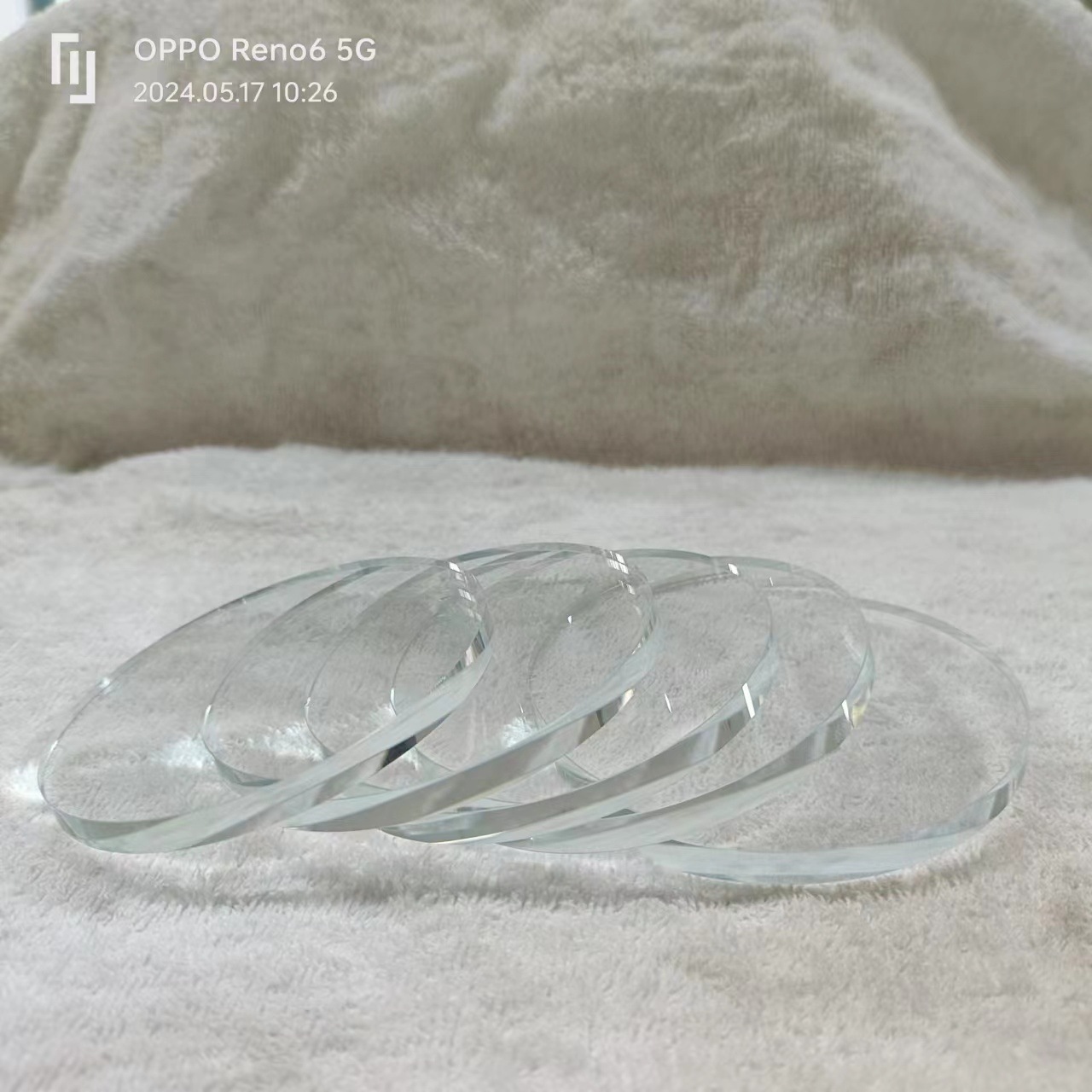 Round Glass Sheet, Tempered Glass, Instrument Panel Glass, Pressure Gauge Glass