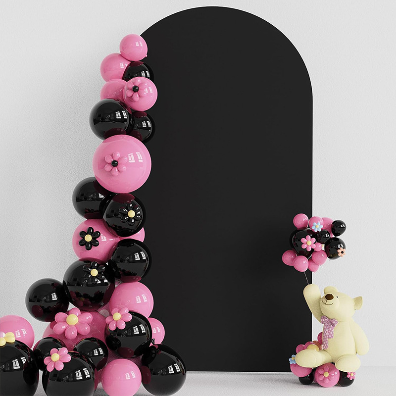 Amazon Hot Selling Scene Layout Arch Set Iron U-Shaped Arch Wedding Party Background Cloth Decorative Background Wall