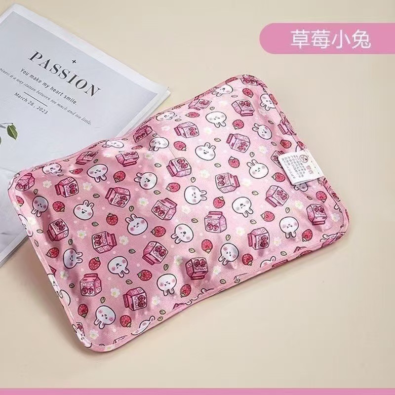 in stock cross-border European security card electrified hot water bag mercerized charging hand warmer new winter portable hand warmer