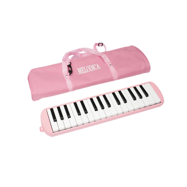 Cross-Border Hot-Selling 32-Key Unlabeled Neutral Packaging Harmonica Instrument Keyboard with Stainless Steel Base Plate for Beginners Portable Blowpipe