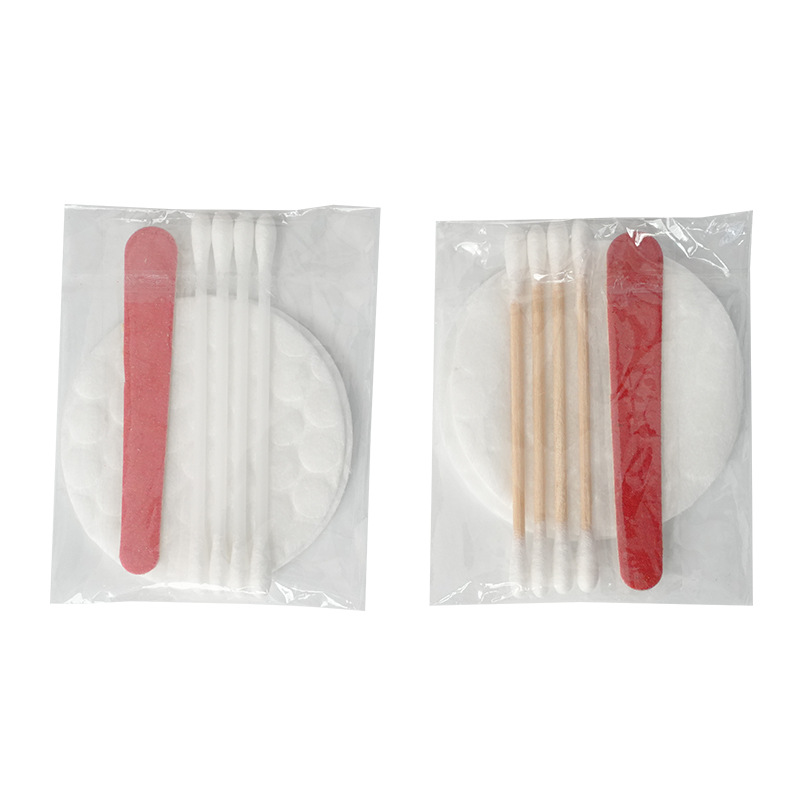 Nursing Kit, Disposable Nursing Kit, Cotton Swab, Scrub Strips, Nail Polish Remover, Hotel Care Kit