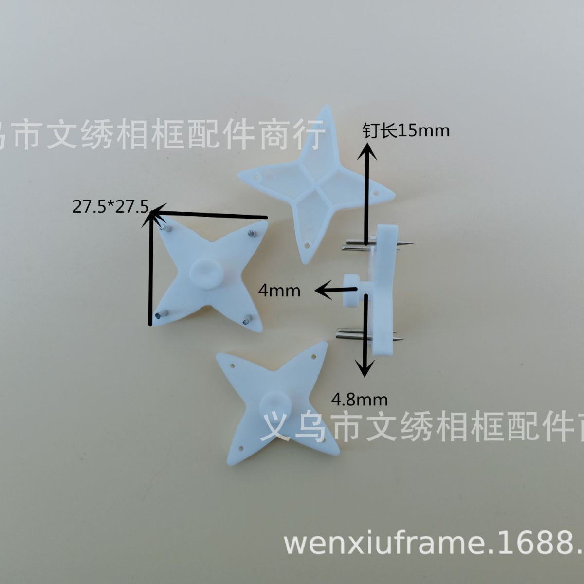 Traceless Nails, Photo Wall Photo Frames, Creative Layout, Photo Wall Hangings, Invisible Nail Hooks, 4-Corner Nails Wholesale