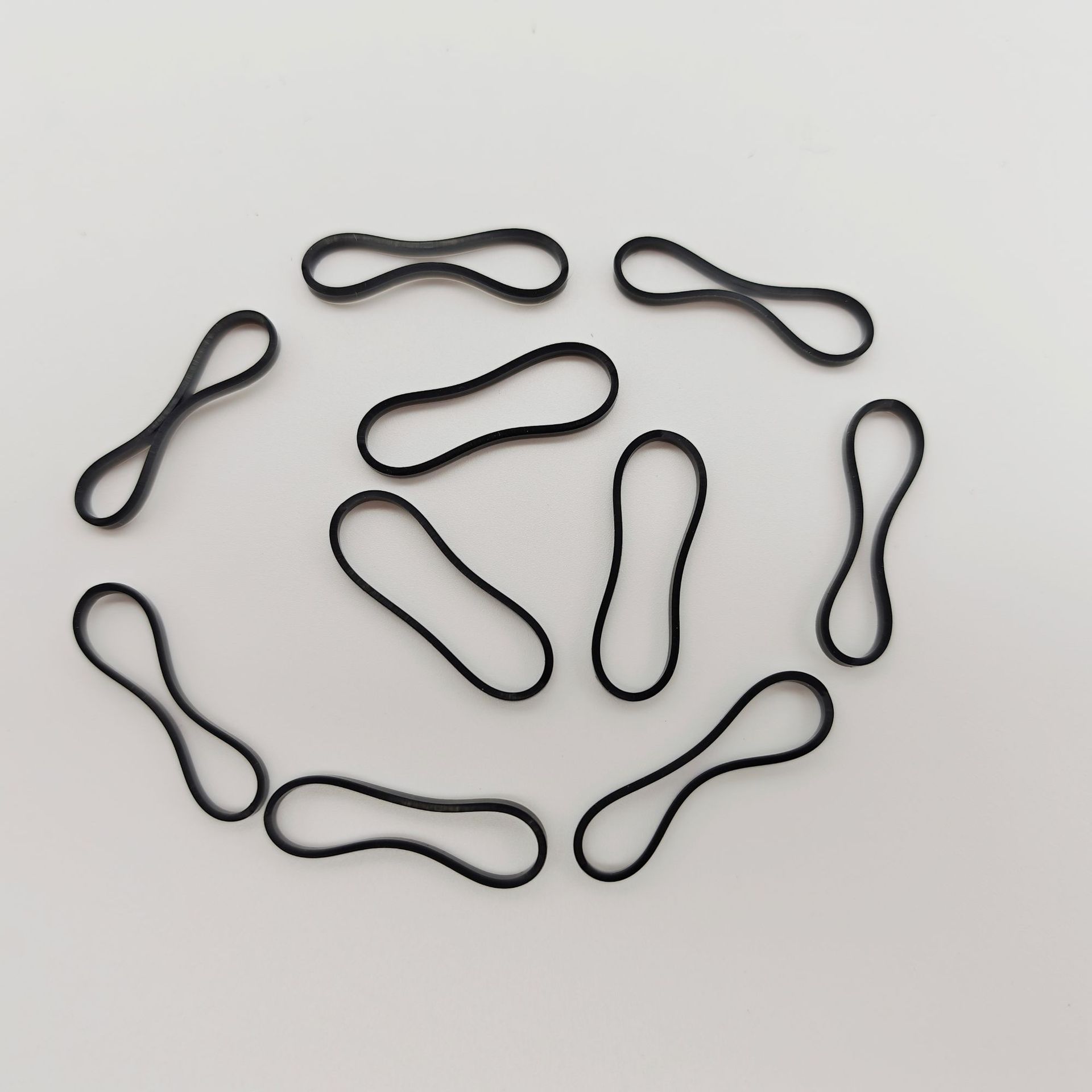 Rubber Band Rubber Ring Transparent Environmentally Friendly Rubber Ring Industrial Manufacturer Wholesale Black Tpu Rubber Ring Rubber Band