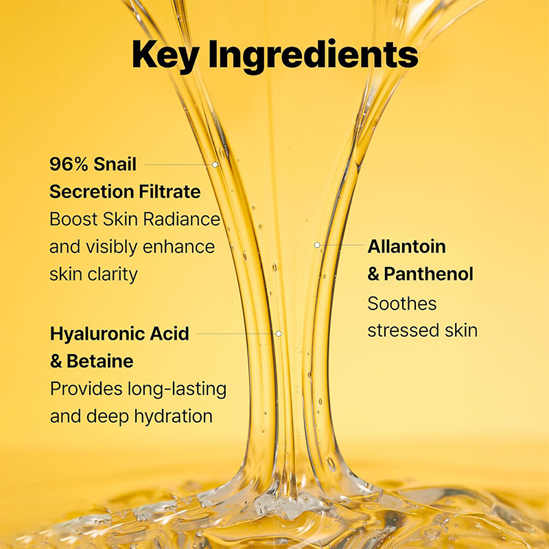 Cross-Border Cosrx Snail Moisturizing Essence Gentle Repair Facial Hydrating Moisturizing Antioxidant Processing Customized Oem