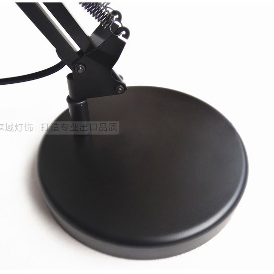 Neutral Large Base 190mm Round Chassis White Black Yellow American Metal Table Lamp Base Wholesale