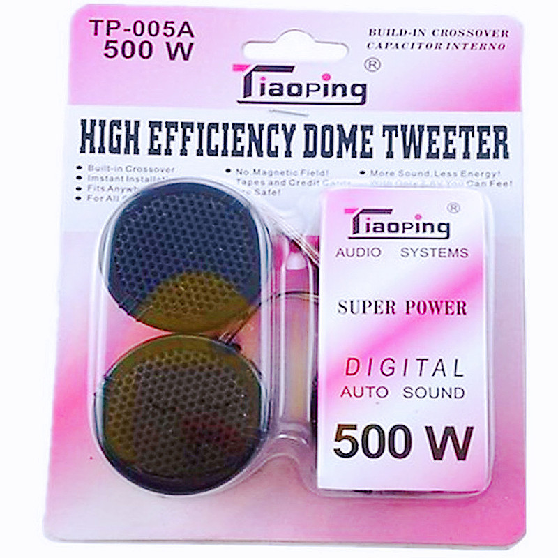 Автомобильный твитер высокочастотный твитер голова Тяопинг пьезоэлектрический малый 005A500W фабричное большое предложение