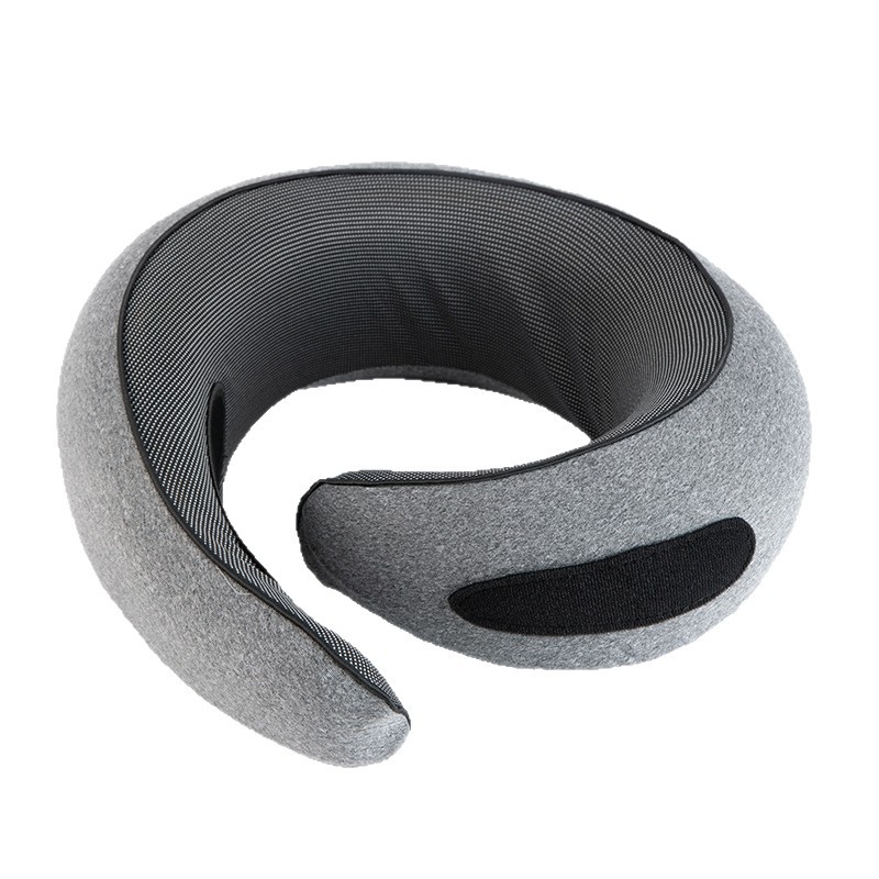 Cross-Border Export Hot-Selling U-Shaped Pillow, Adjustable Design, Portable Storage Travel Pillow, Slow Rebound Memory Foam U-Shaped Pillow