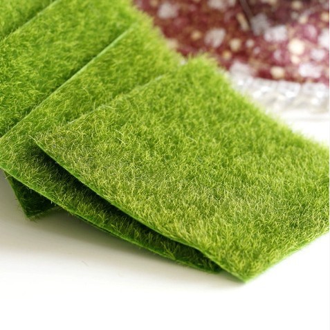 Micro-Landscape Creative Artificial Moss, Fake Moss for Ecological Bottle Decoration, Lawn Moss, Fake White Hair Moss for Handmade Crafts Wholesale