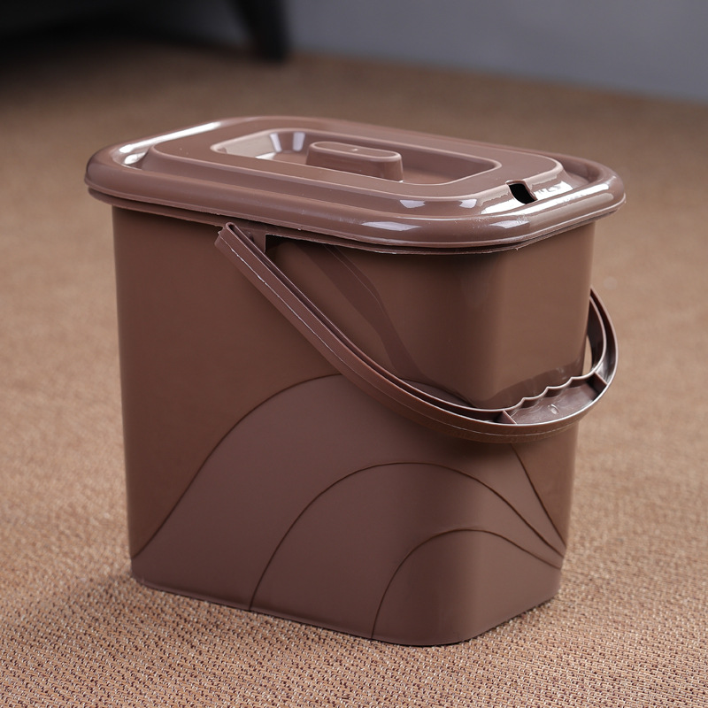 Household Tea Bucket Plastic Dry and Wet Separation Tea Residue Waste Water Bucket Tea Water Storage Bucket Accessories Drainage Set Tea Bucket