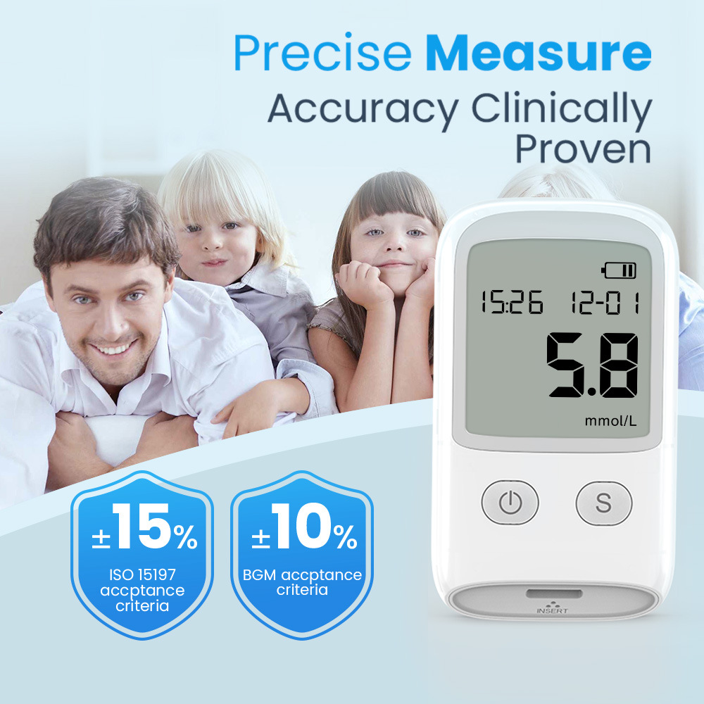 Customized Blood Sugar and Uric Acid Tester, Home Blood Glucose Tester, Instrument for Measuring Uric Acid, Blood Sugar and Uric Acid Test Paper, Foreign Trade