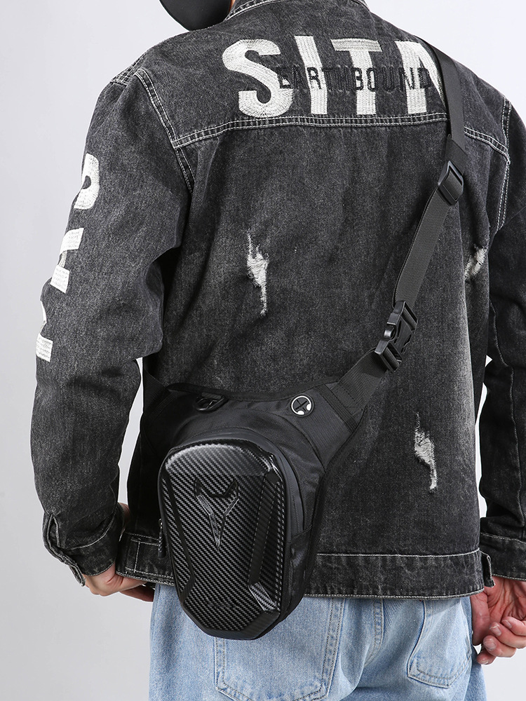 Cross-Border Men's Motorcycle Motorcycle Multifunctional Tactical Leg Bag Waterproof Leggings Waist Bag Outdoor Cross-Body Bag
