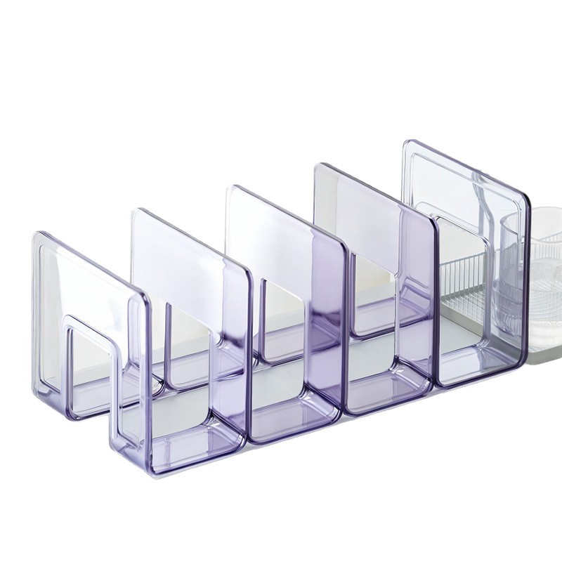 Book Stand Reading Rack Book Holder Desktop Bookshelf Desktop Fixed Book Storage Artifact Storage Rack Divider Book