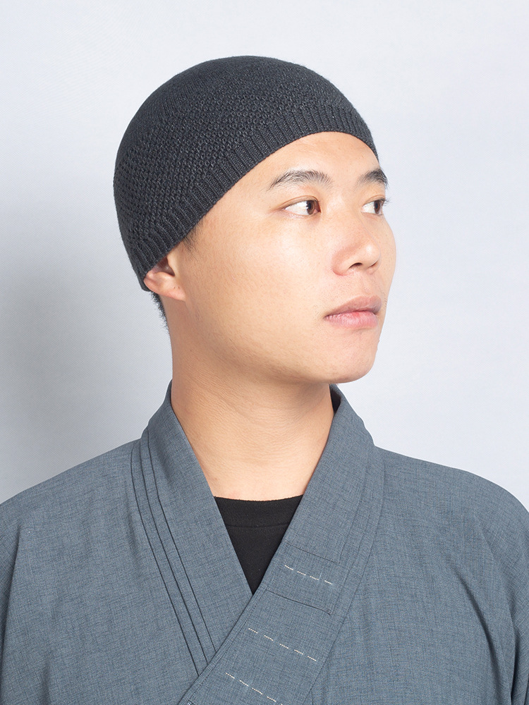 Monk Melon Hat Autumn Knitted Hat Monk Hat Monk Hat for Men and Women Monk Warm Elastic Wool Hat