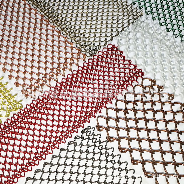 Threaded Mesh, Star Hotel Screen, Water Curtain Mesh, Outdoor Aluminum Mesh Decoration, Can Be Made into Special Shapes