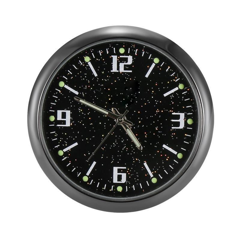 Car clock decoration high precision digital car ornaments paste car quartz watch car high-end decorations