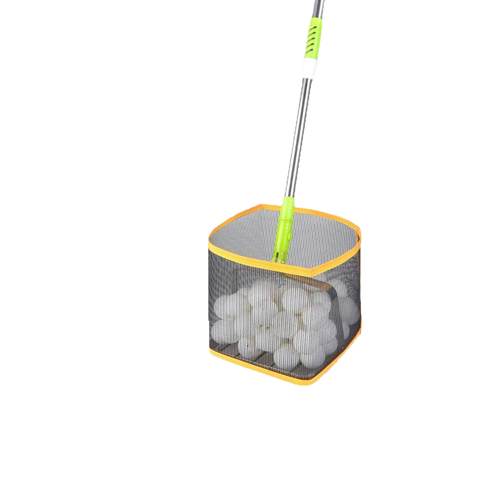Table Tennis Ball Picker Convenient Retractable Large Capacity Professional Design Stainless Steel Wear-Resistant Nylon Ball Picker Wholesale