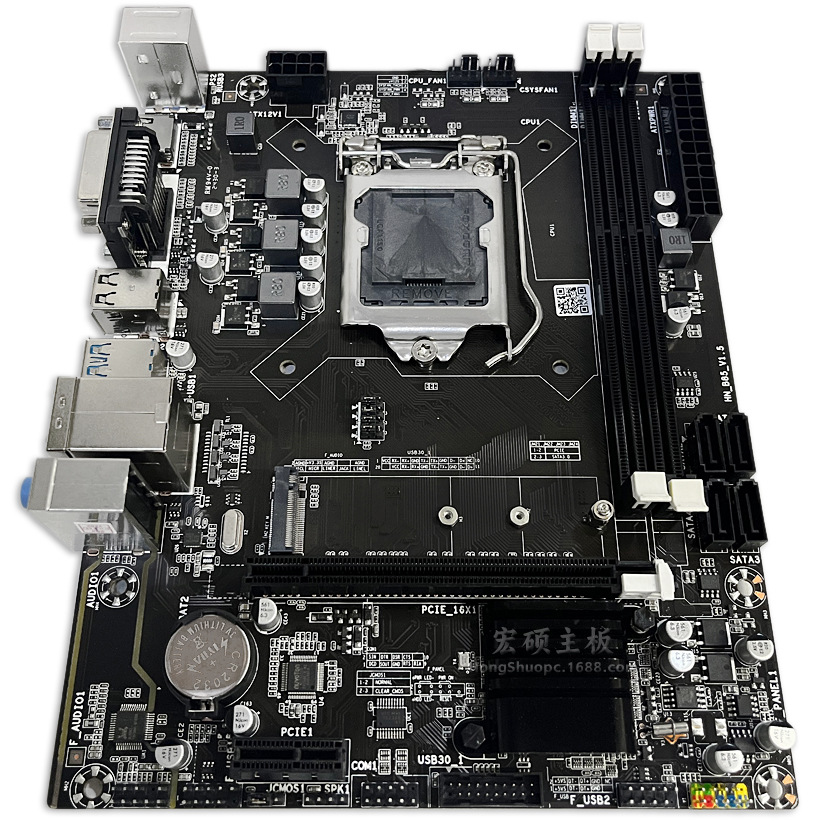 Brand New B85 Computer Ddr3 Motherboard 1150 Pin M.2 Interface HDMI Supports I3 I5 Dual-Core Quad-Core Cpu Set