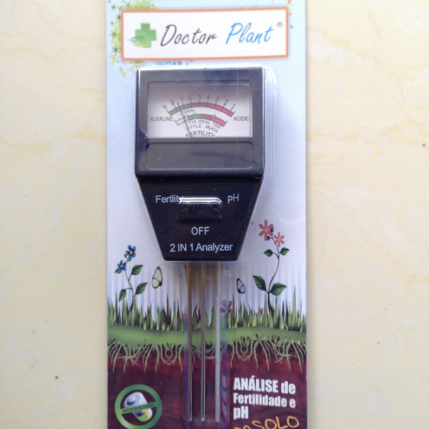 Two-in-one soil fertility analyzer soil detector two-in-one soil fertility meter pH meter